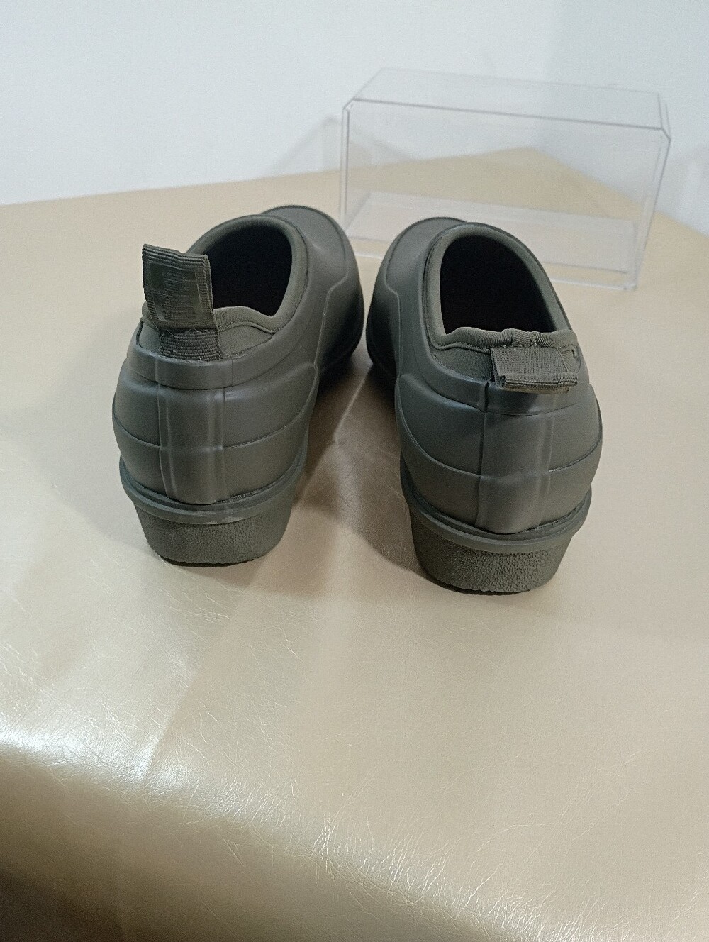 FitFlop Women's SZ 8 WONDERWELLY Rain Boot Deep Green - Picture 5 of 10